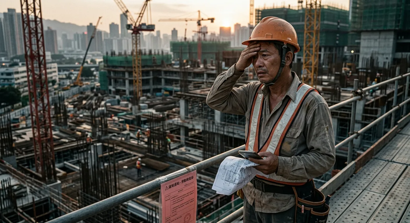 工地主任面臨多工地管理壓力