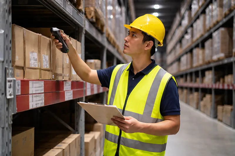 倉儲物流中心 AI 智慧工安監控