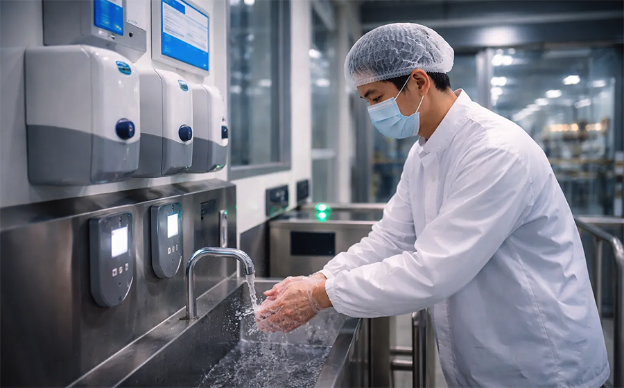 食品業 食品廠安全|AI影像辨識工安與衛生管理系統