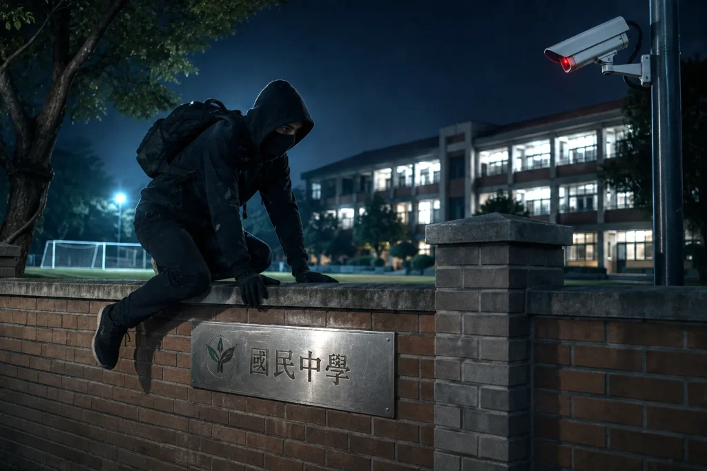 AI學校周界人形入侵偵測