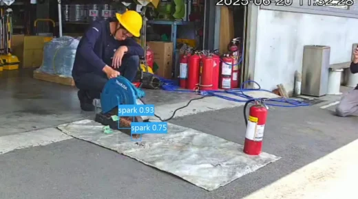 動火作業AI工安偵測