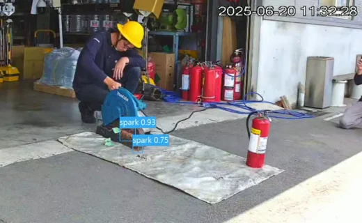 動火作業AI工安偵測